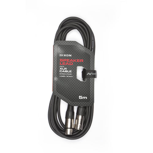 Dixon 5m Male To Female Xlr Audio Lead Shop Now